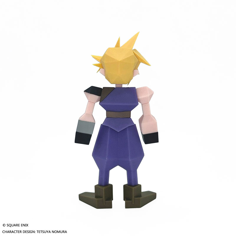 FINAL FANTASYVII Polygon Soft Vinyl Cloud Strife
