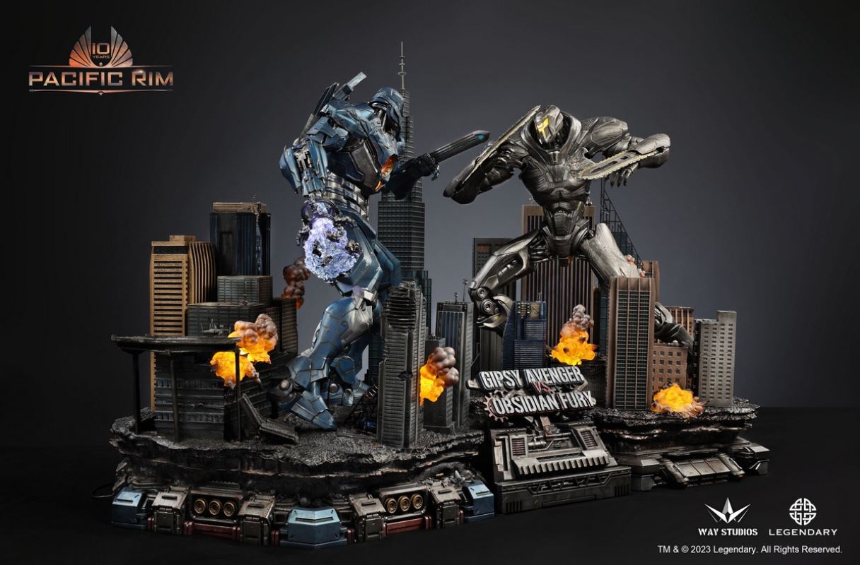 Gipsy Avenger VS Obsidian Fury - Pacific Rim