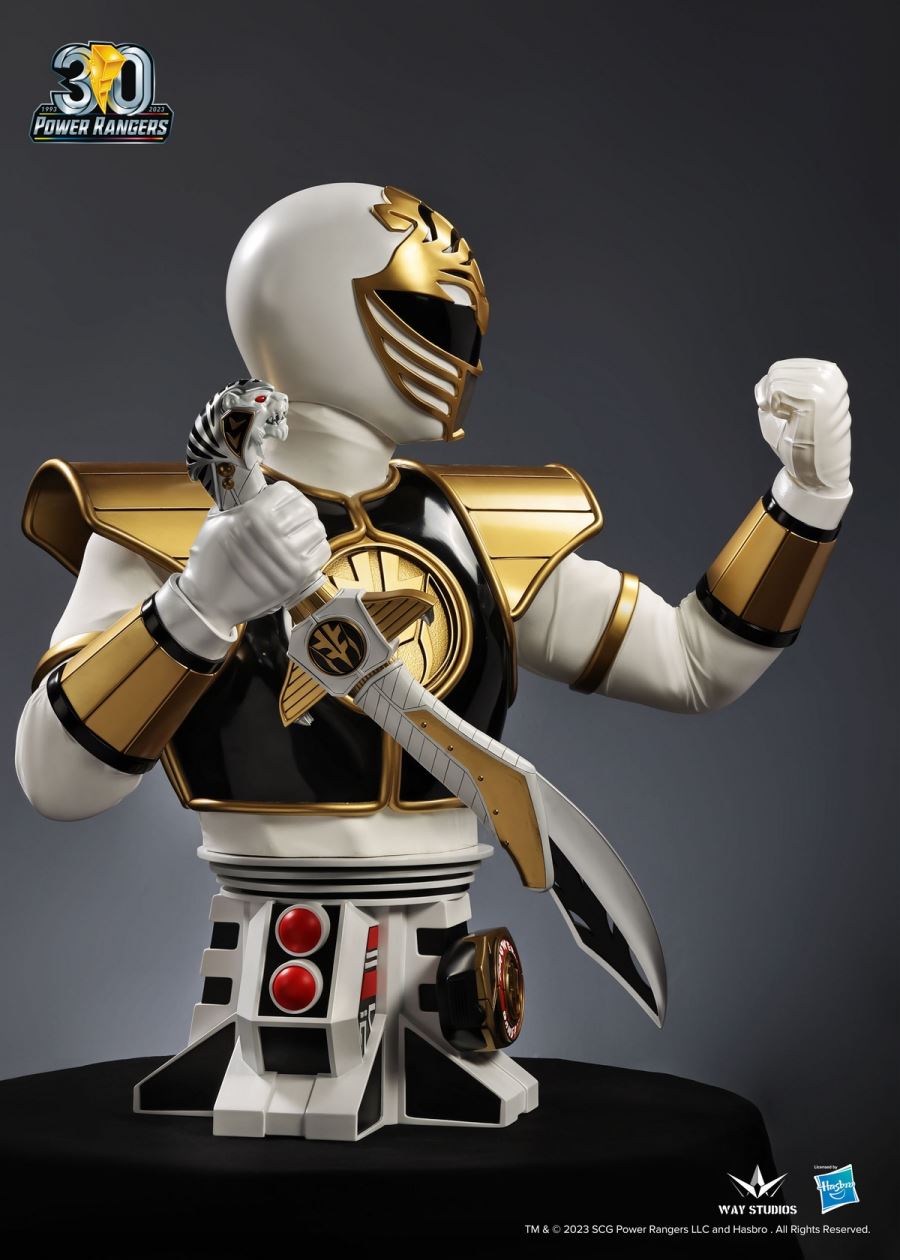 White Ranger Bust [Licensed]