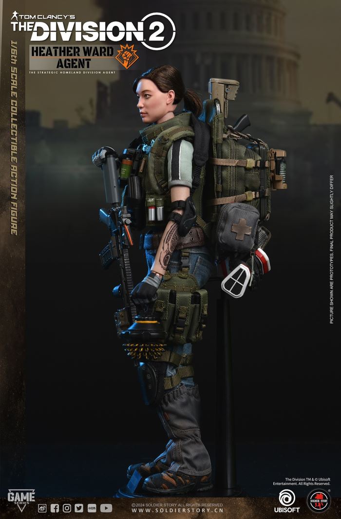 Ubisoft The Division 2 - female agent Heather Ward