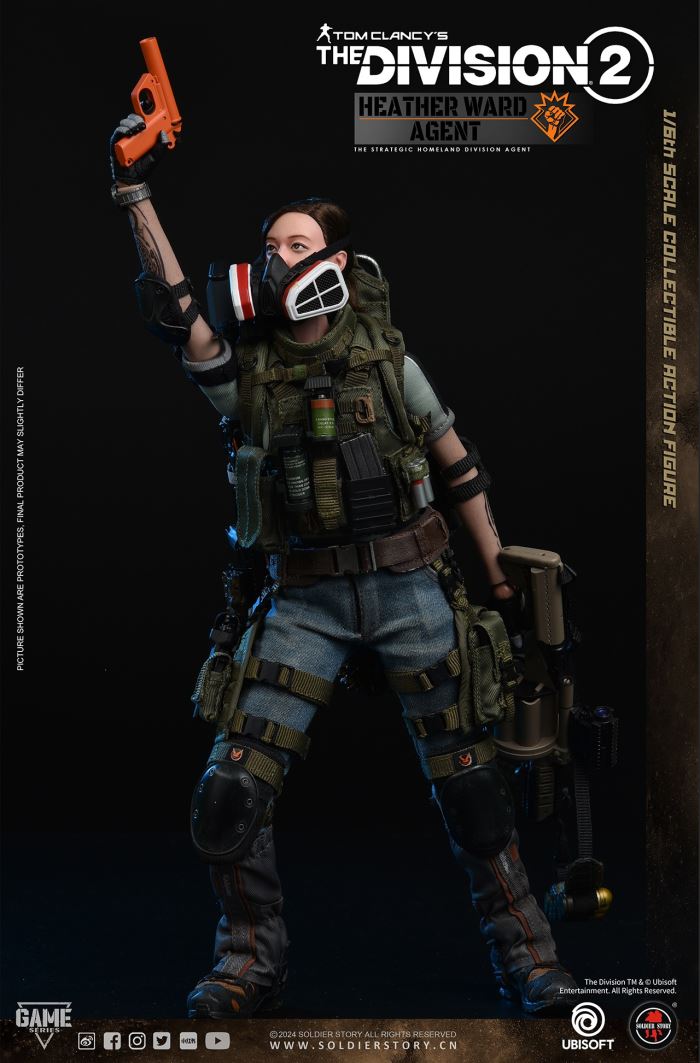 Ubisoft The Division 2 - female agent Heather Ward