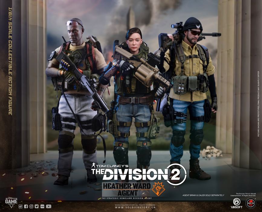 Ubisoft The Division 2 - female agent Heather Ward