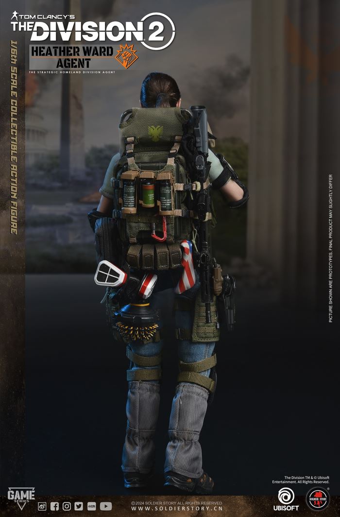 Ubisoft The Division 2 - female agent Heather Ward