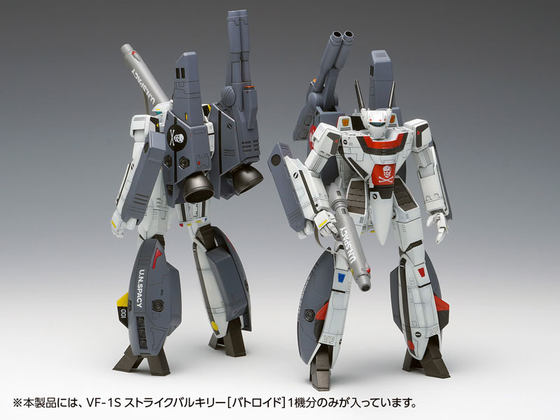 Macross: Do You Remember Love? VF-1S Strike Valkyrie [Battroid] Hikaru Ichijyo's Unit, Roy Focker's Unit 1/100