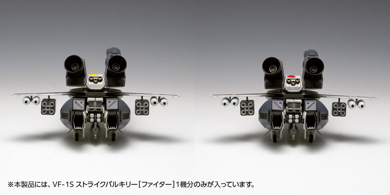 Macross: Do You Remember Love? VF-1S Strike Valkyrie [Fighter] Hikaru Ichijyo's Unit, Roy Focker's Unit 1/100