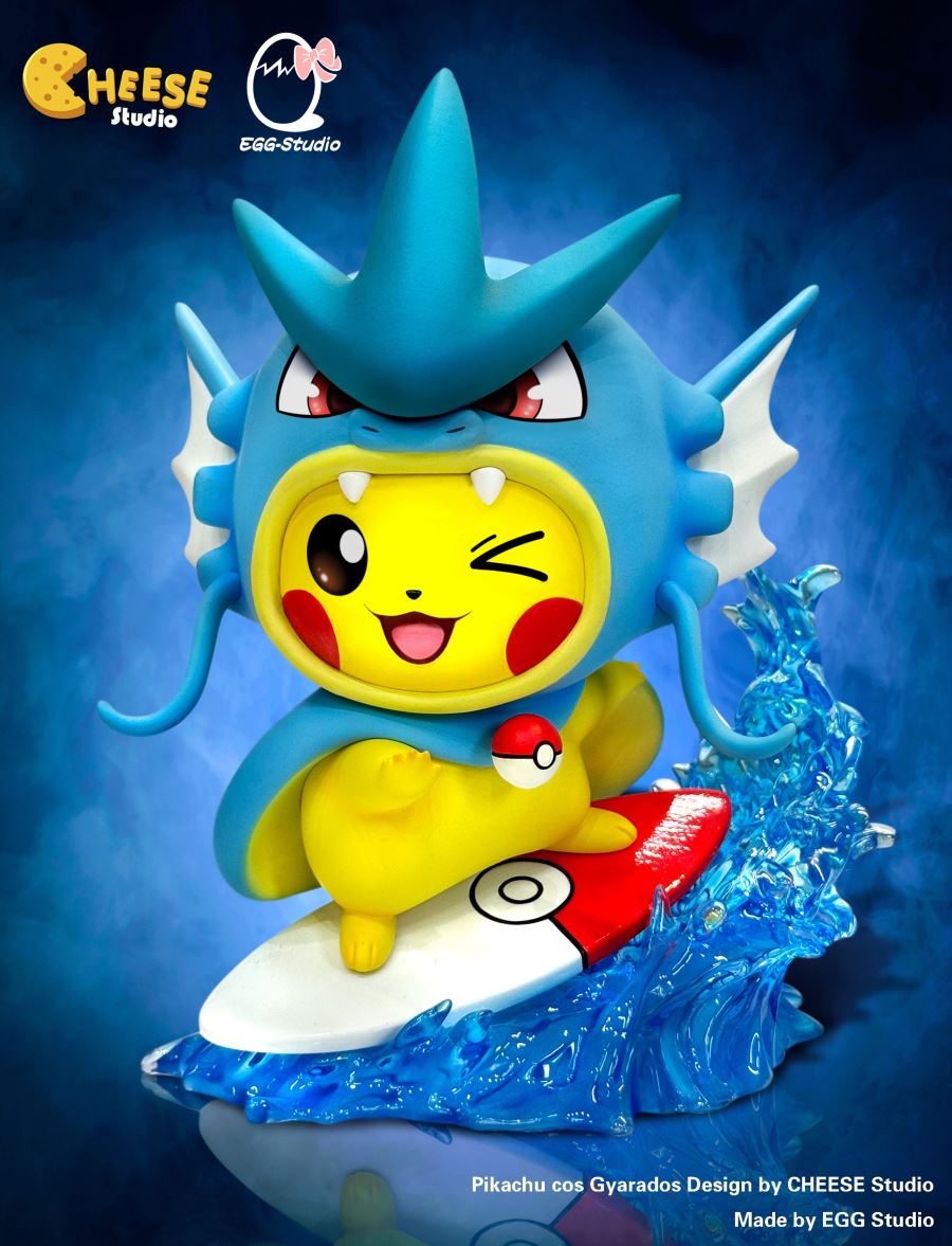 Pikachu cos Magikarp & Gyarados