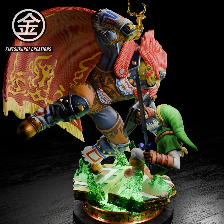 Link vs Ganondorf - Zelda