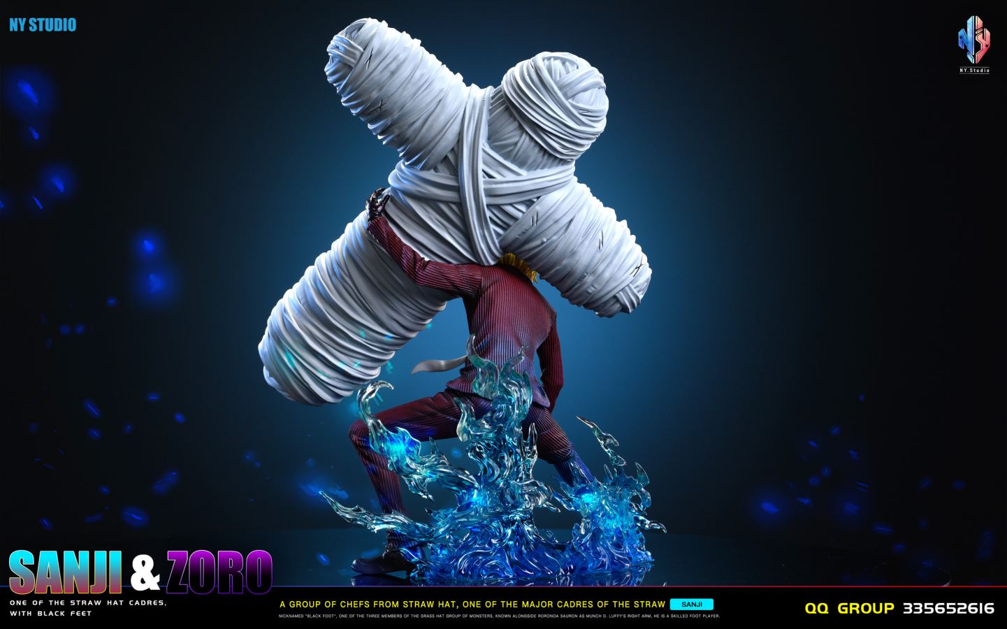 SANJI CARRYING ZORO - One Piece