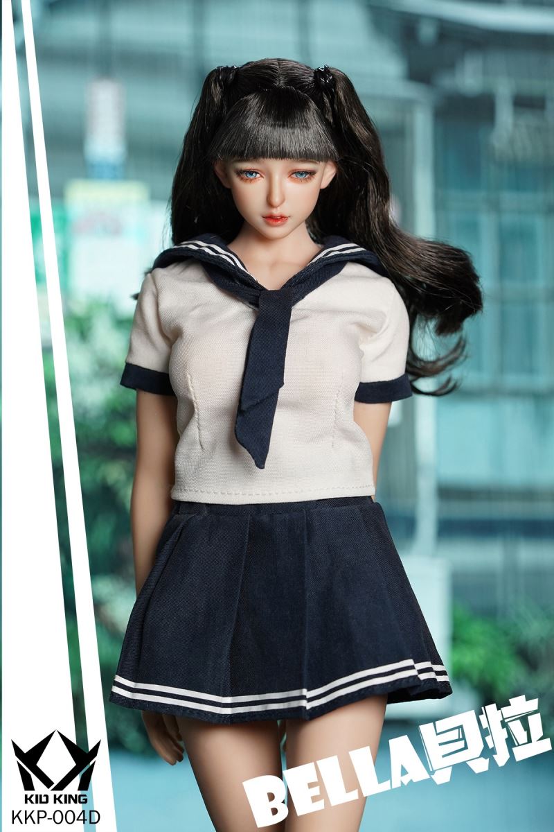 BELLA-eyelash transplant head sculpture