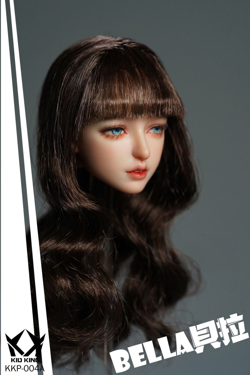 BELLA-eyelash transplant head sculpture