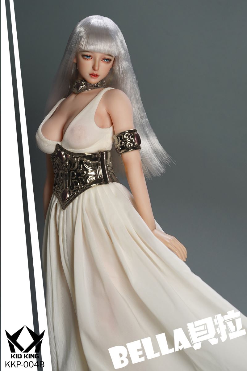 BELLA-eyelash transplant head sculpture