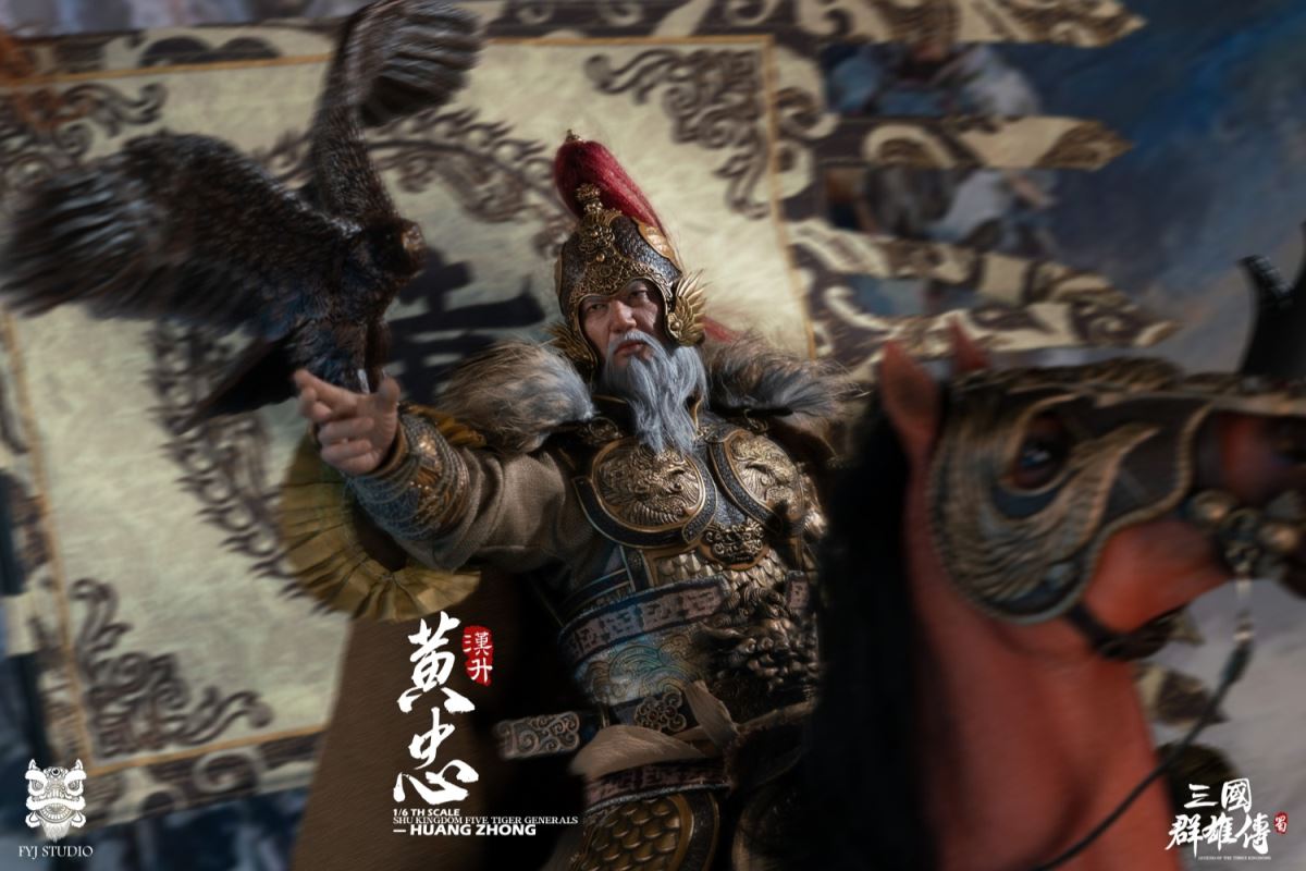 Three Kingdoms series Shu Han five tiger general of the HUANG ZHONG＆LIAO YUANHUO 1/6