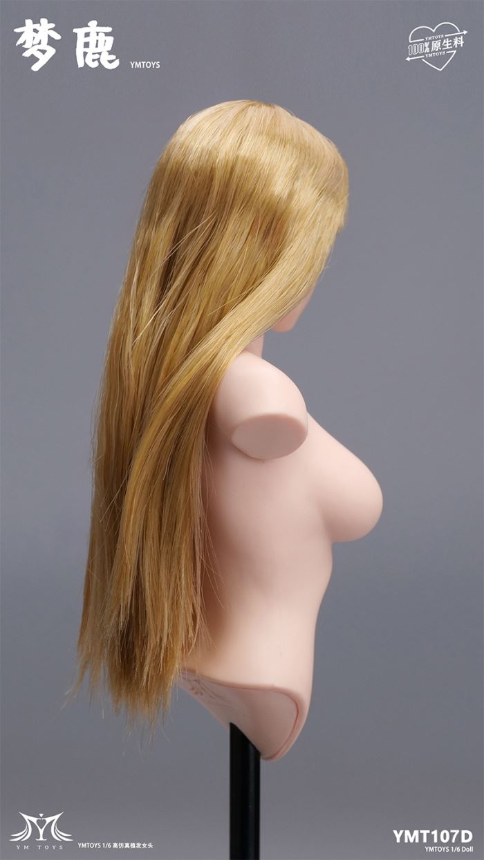 Female Head Sculpture with Movable Eyes - Xiao Zhao 1/6