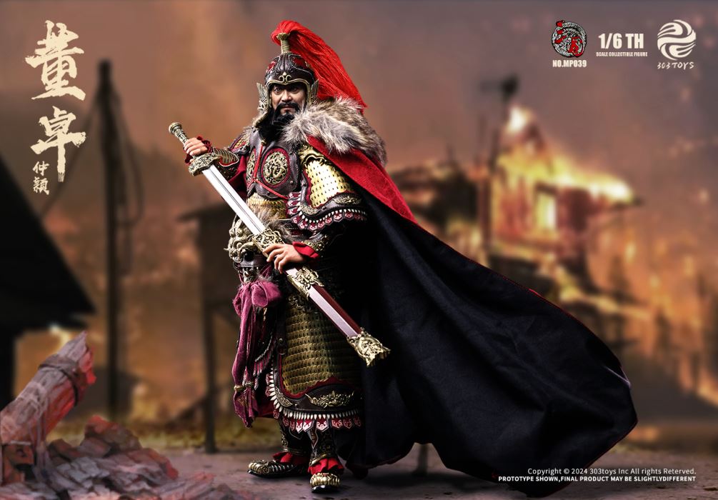 Three Kingdoms Series - Dong Zhuo, Marquis of Mei/Jueying Warhorse & Dong Zhuo, Grand Master/Diao Chan