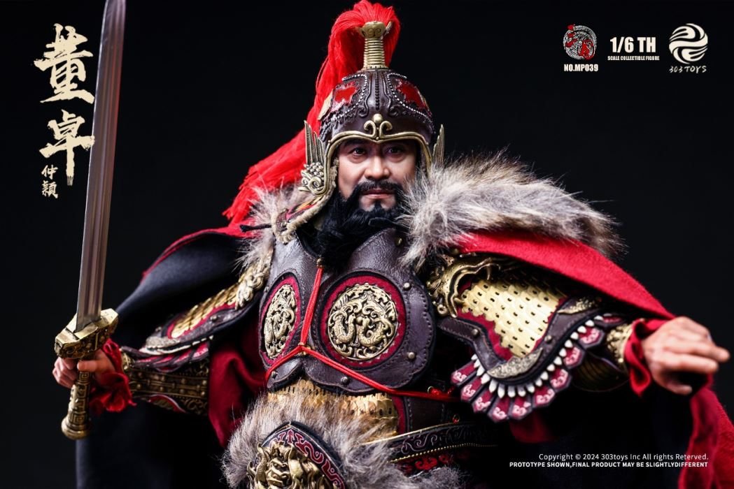Three Kingdoms Series - Dong Zhuo, Marquis of Mei/Jueying Warhorse & Dong Zhuo, Grand Master/Diao Chan