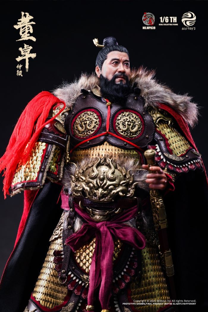 Three Kingdoms Series - Dong Zhuo, Marquis of Mei/Jueying Warhorse & Dong Zhuo, Grand Master/Diao Chan