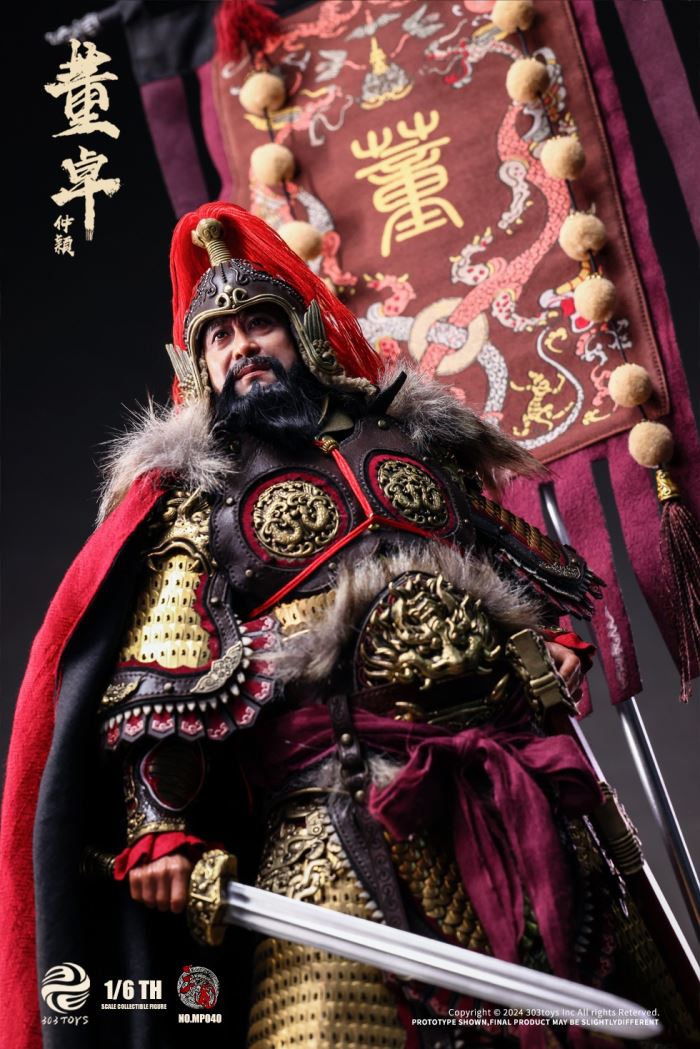 Three Kingdoms Series - Dong Zhuo, Marquis of Mei/Jueying Warhorse & Dong Zhuo, Grand Master/Diao Chan