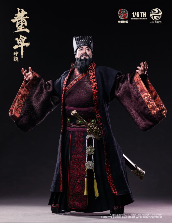 Three Kingdoms Series - Dong Zhuo, Marquis of Mei/Jueying Warhorse & Dong Zhuo, Grand Master/Diao Chan