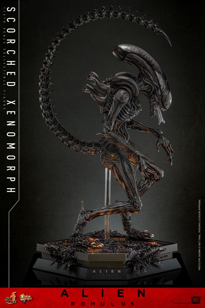 Scorched Xenomorph 1/6