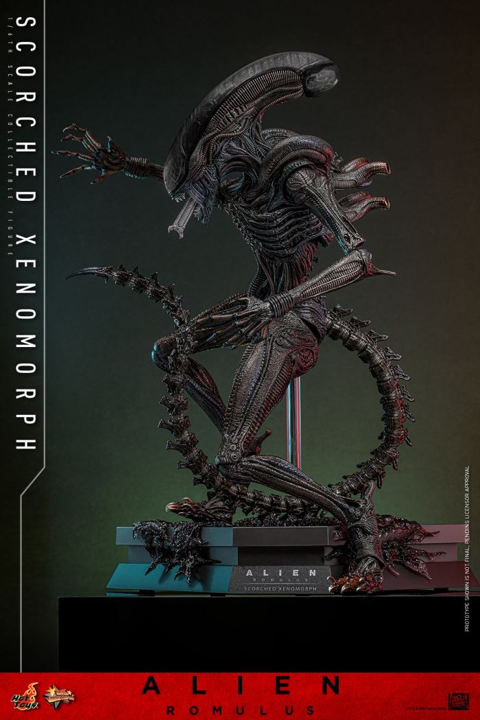 Scorched Xenomorph 1/6