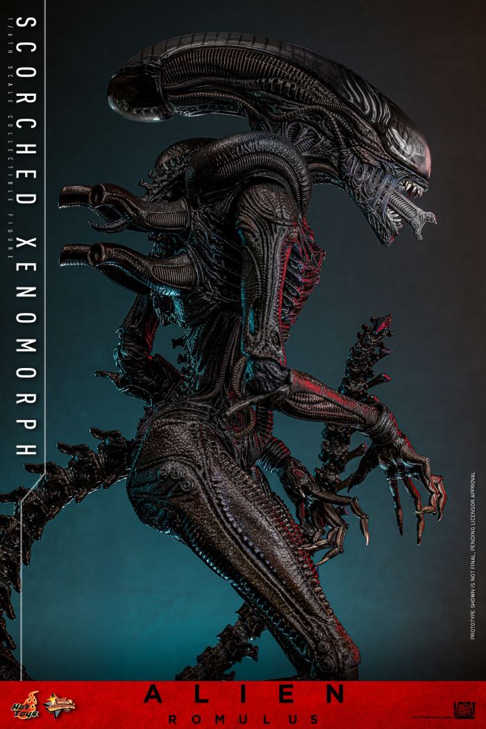 Scorched Xenomorph 1/6