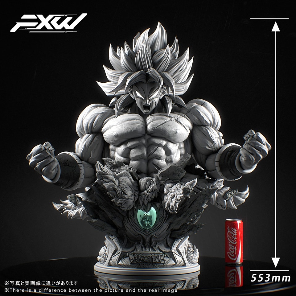 Super Saiyan vs Broly - Dragon Ball