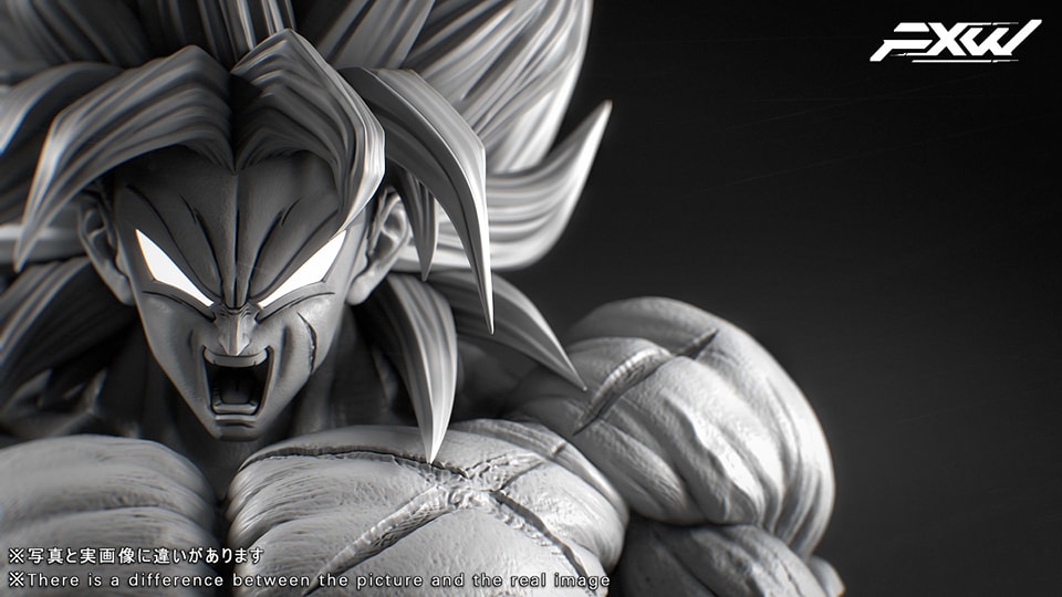 Super Saiyan vs Broly - Dragon Ball