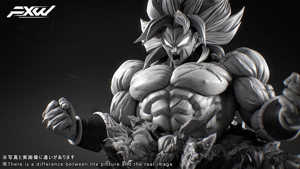 Super Saiyan vs Broly - Dragon Ball