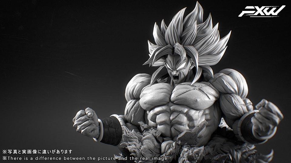 Super Saiyan vs Broly - Dragon Ball