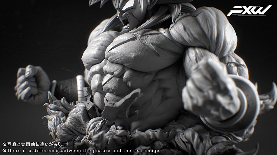 Super Saiyan vs Broly - Dragon Ball