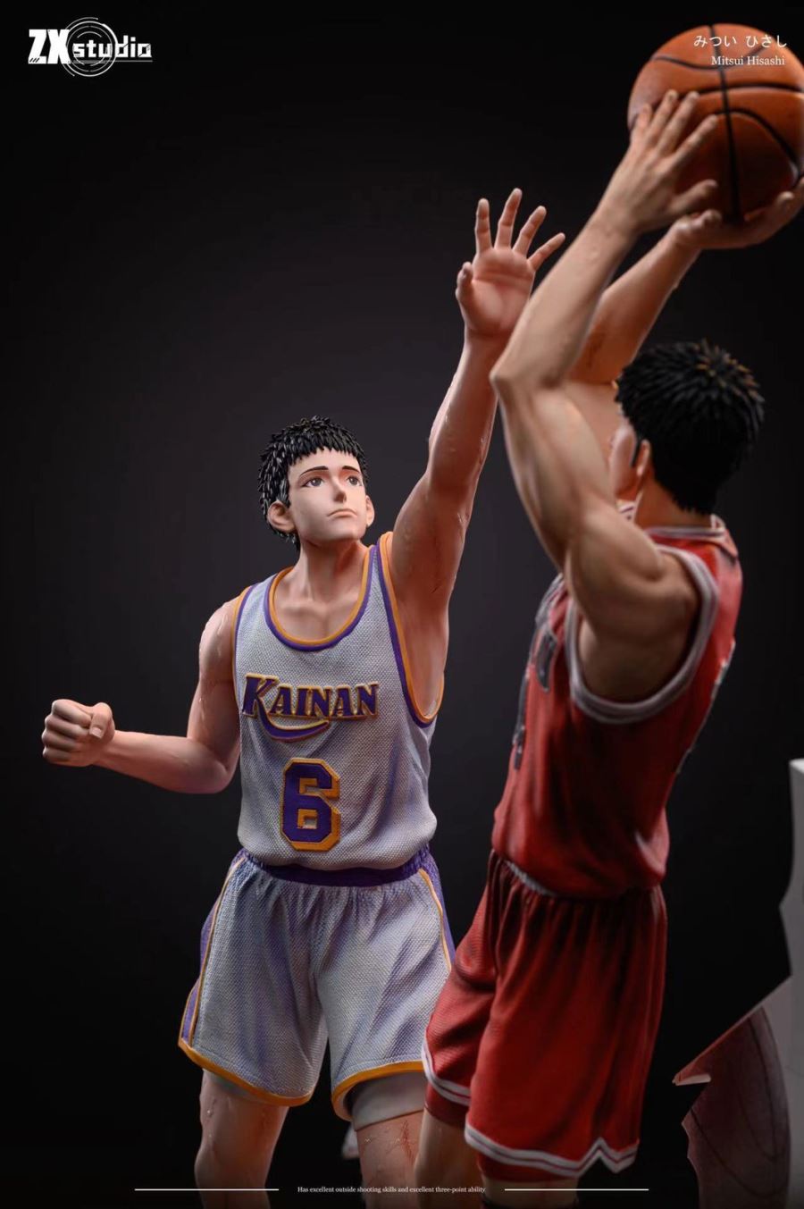 Hisashi Mitsui vs Soichiro Jin / Minoru Matsumoto - SLAM DUNK