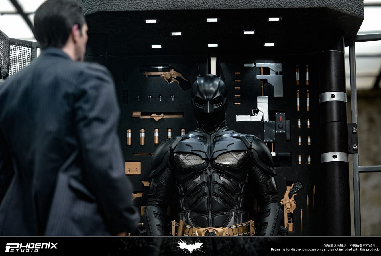DC The Dark Knight Batman 1/3 Gantry Scene