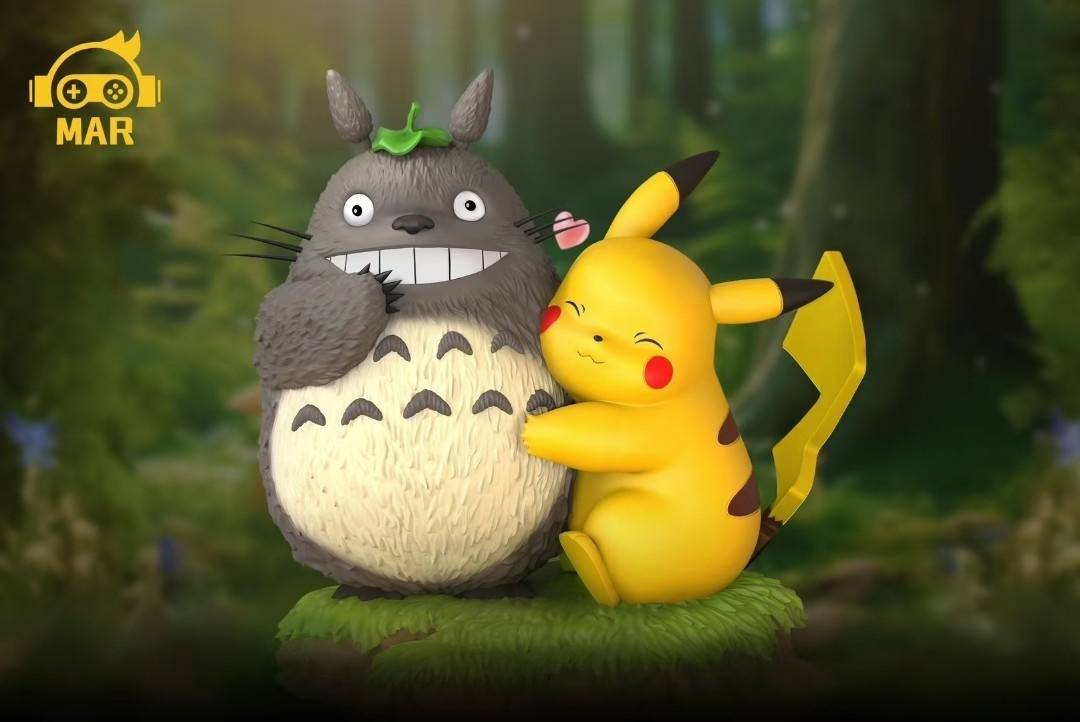 Pikachu & My Neighbor Totoro