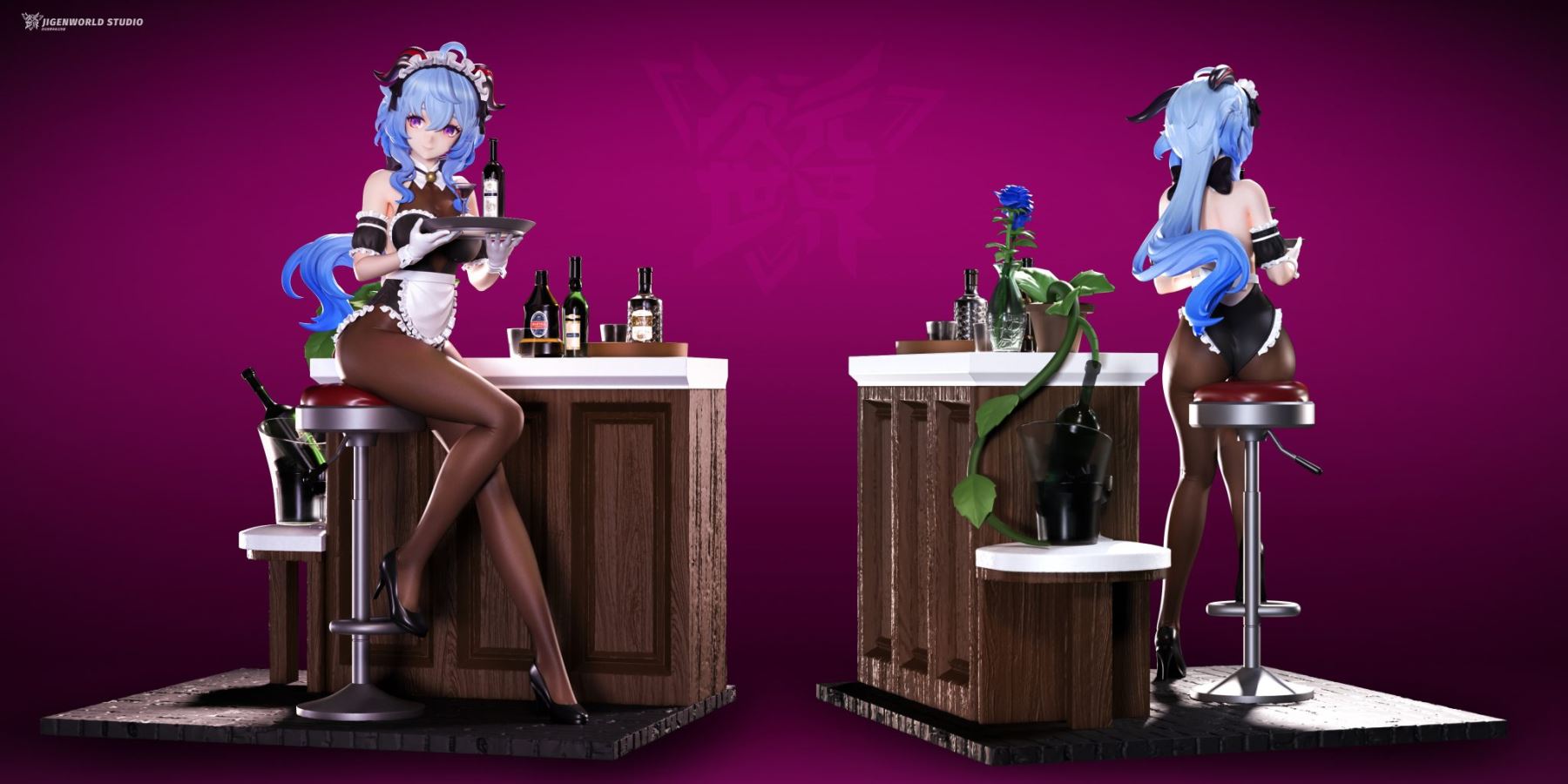 Maid Ganyu & Keqing - Genshin Impact