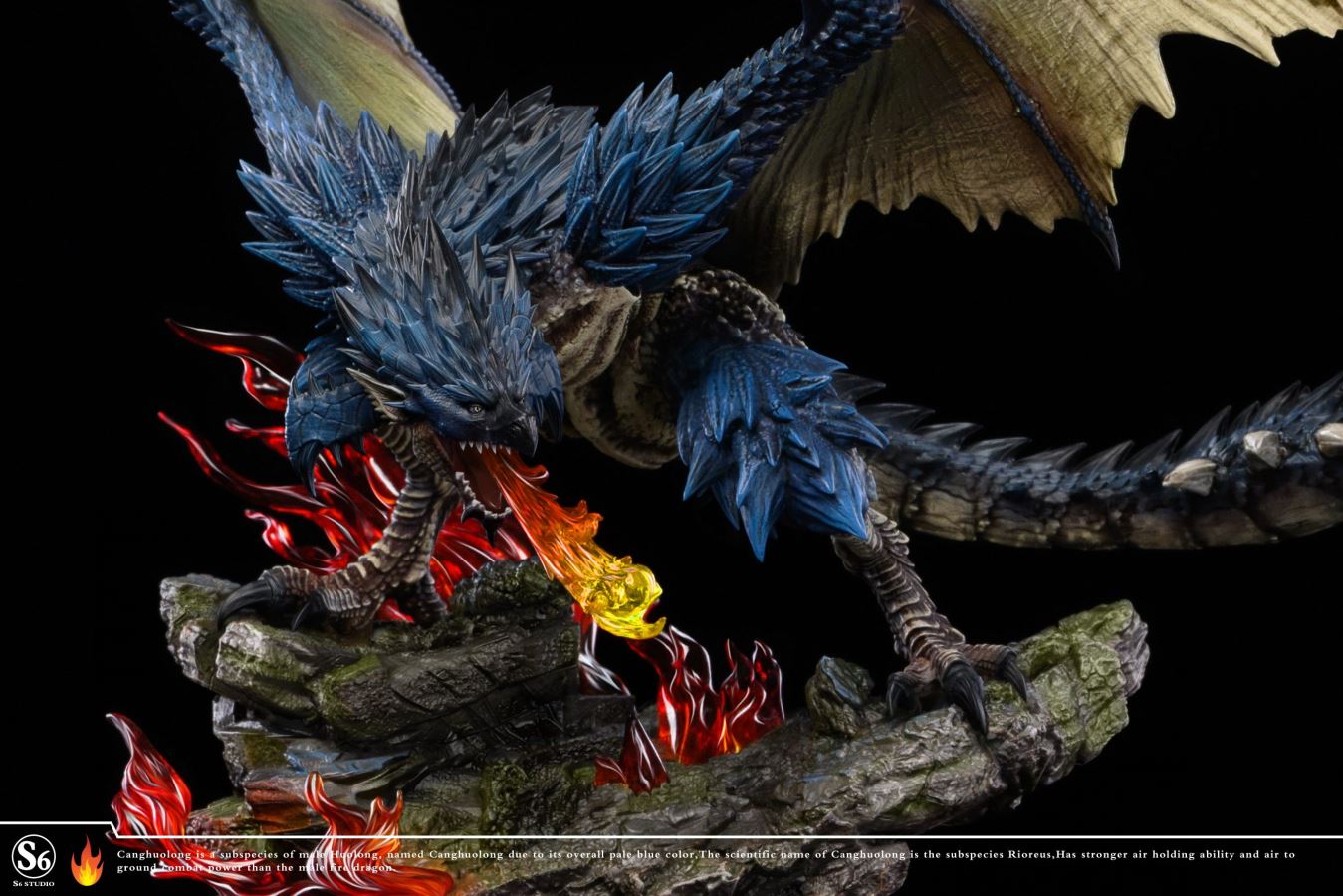 Silver Rathalos & Azure Rathalos & Rathalos - Monster Hunter
