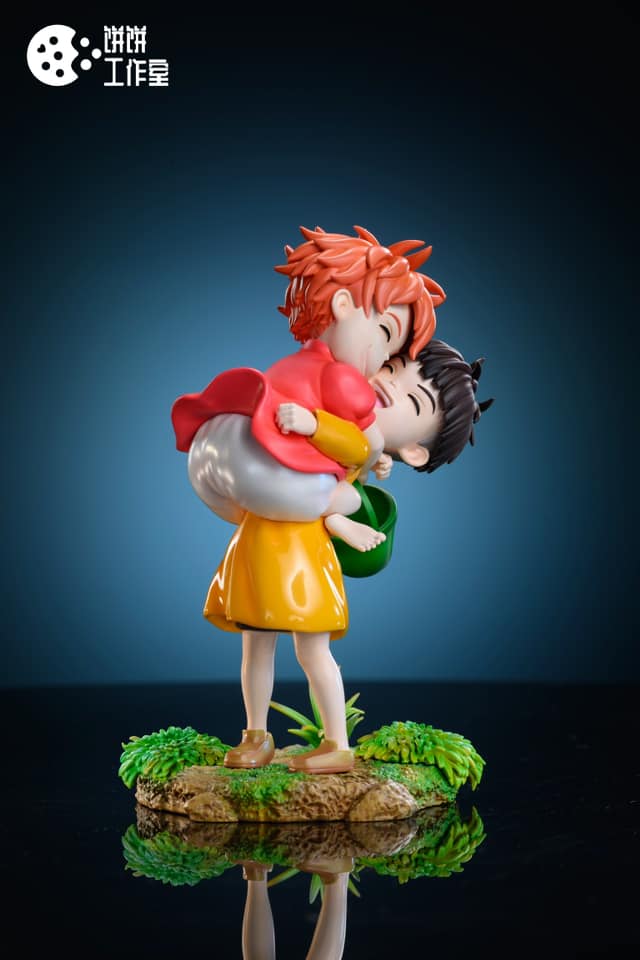 Ponyo & Sosuke - Ponyo on the cliff