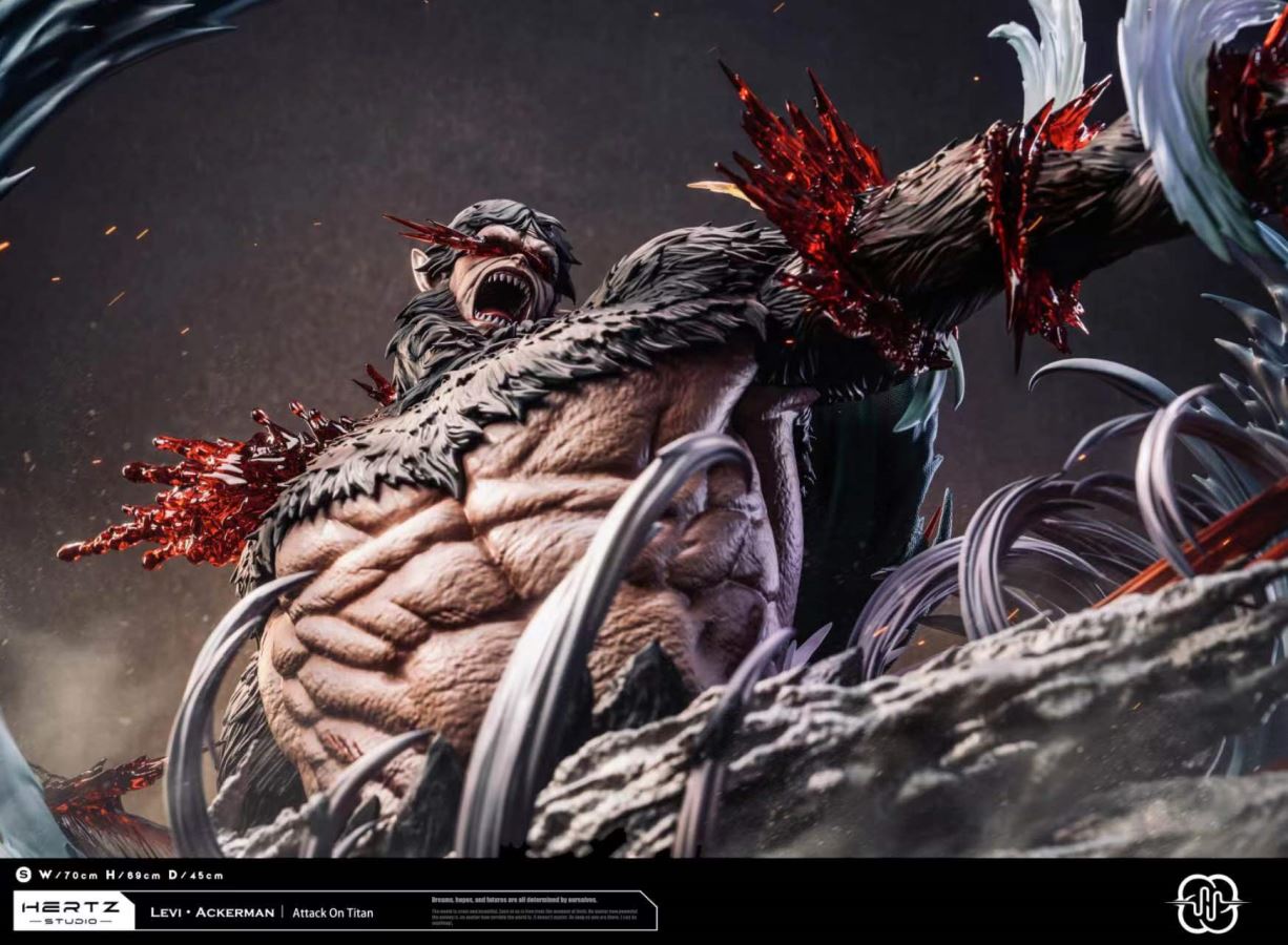 Levi Ackerman VS Beast Titan - Attack on Titan