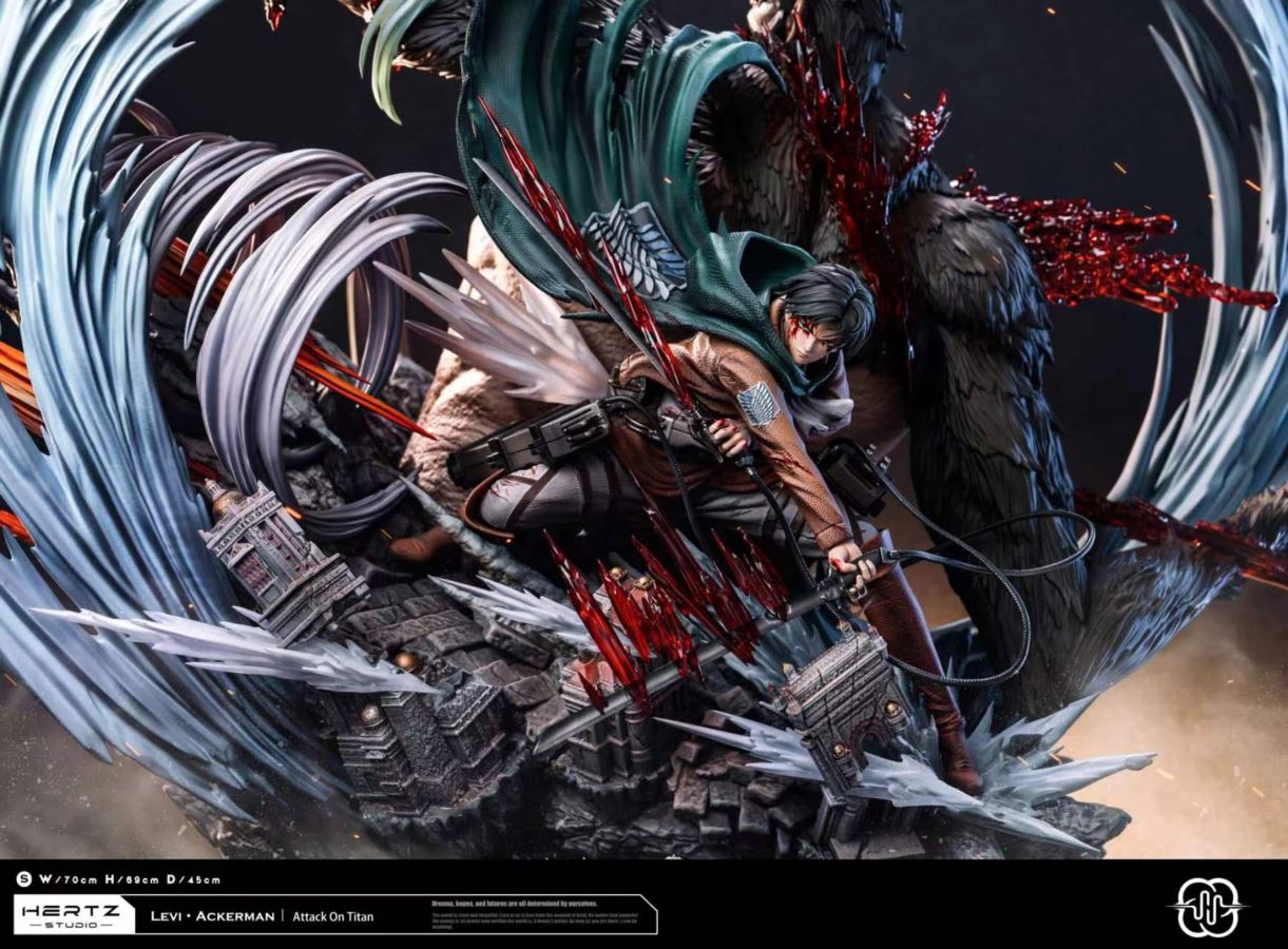 Levi Ackerman VS Beast Titan - Attack on Titan