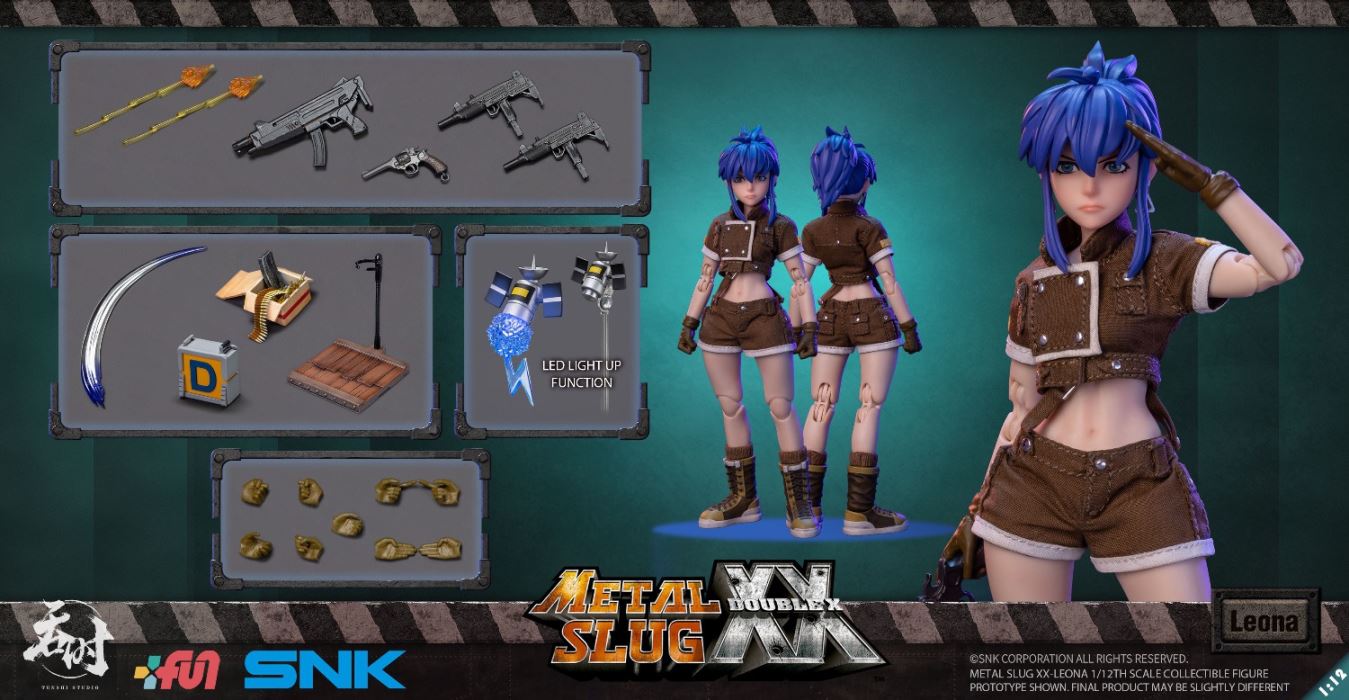 Metal Slug XX - Leona Heidern 1/12