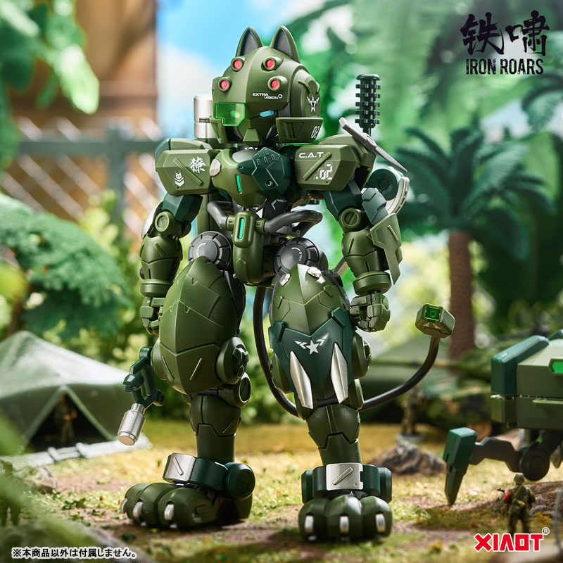 Super-maneuver Armored Walker Cat Ninja C.A.T-02 Ryo Jungle Camouflage 1/60