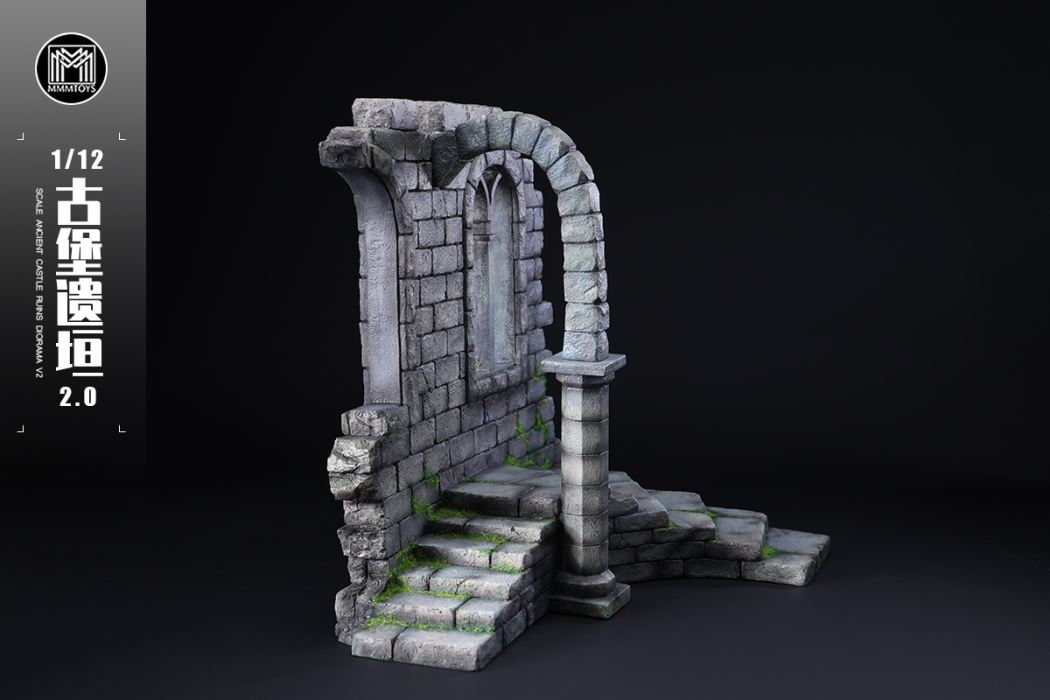Ancient Castle Ruins Diorama V2 1/12
