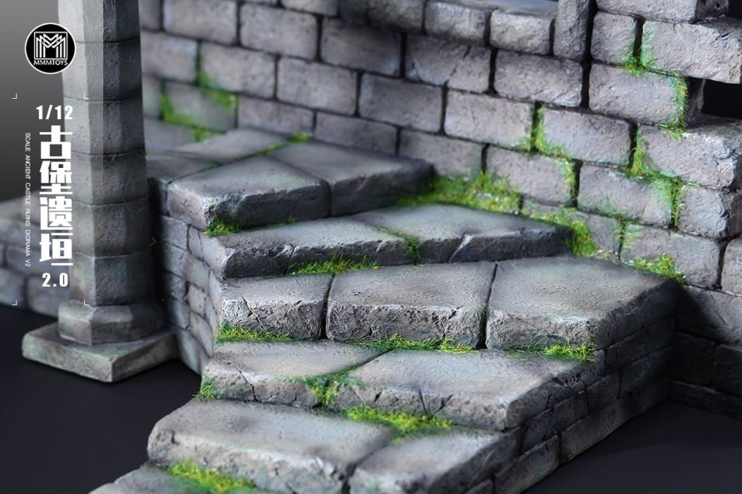 Ancient Castle Ruins Diorama V2 1/12