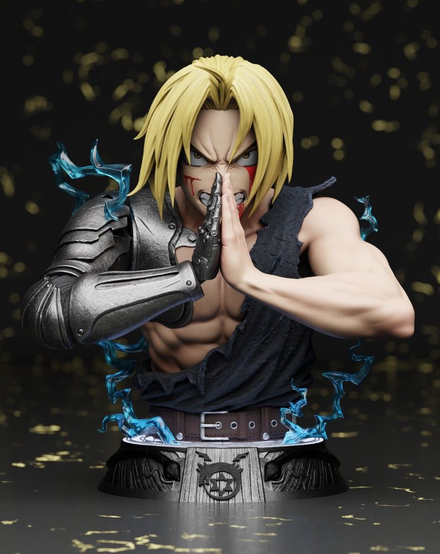 Edward Elric - Fullmetal Alchemist 1/1 bust