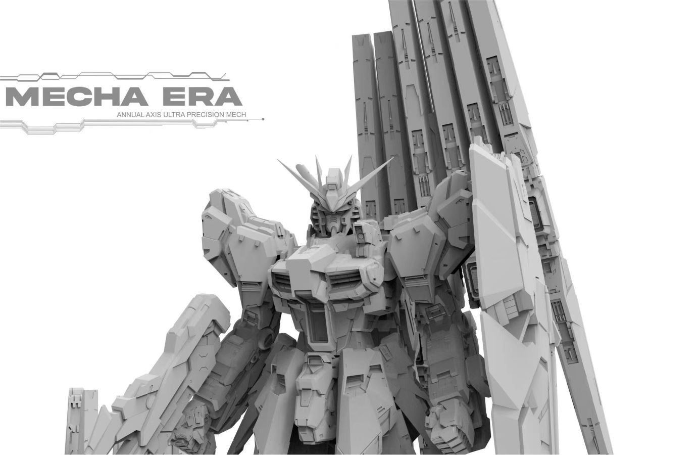 Mobile Suit Gundam Space Warrior Mobile Form 093 and Heavy Armor Form 093-2