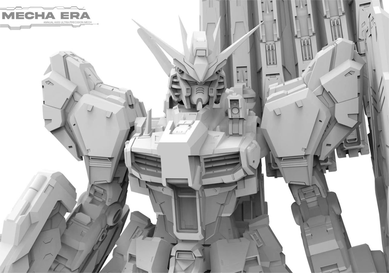 Mobile Suit Gundam Space Warrior Mobile Form 093 and Heavy Armor Form 093-2
