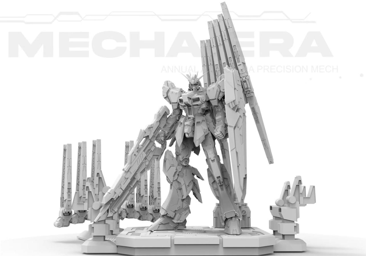 Mobile Suit Gundam Space Warrior Mobile Form 093 and Heavy Armor Form 093-2