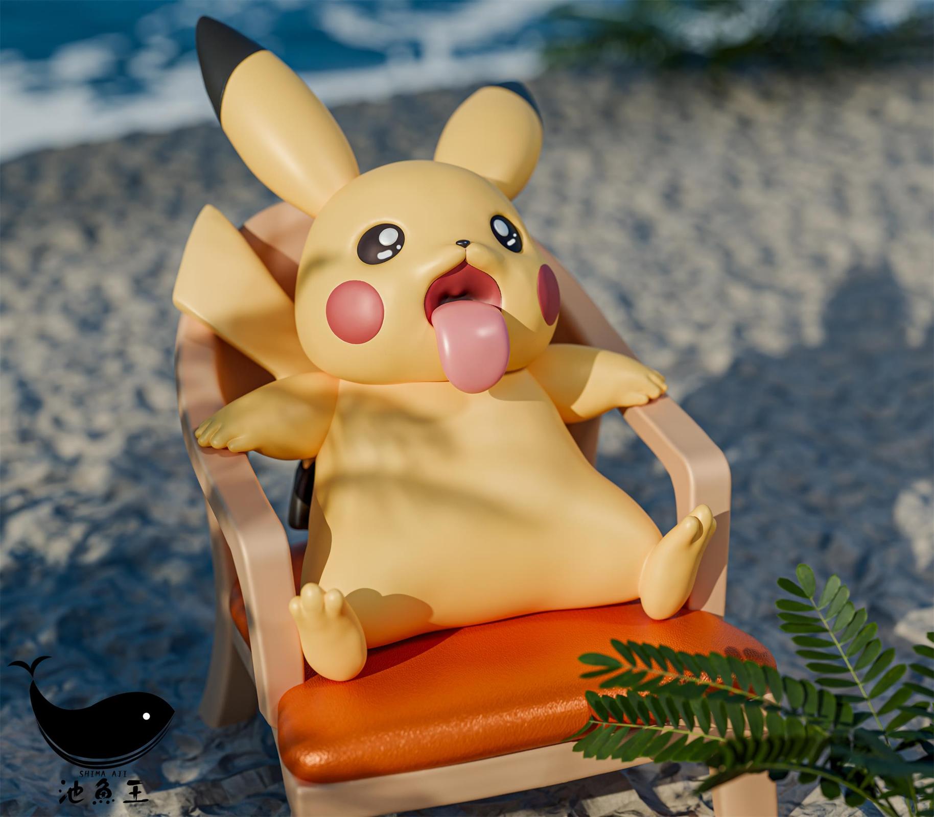 Summer Pikachu - Pokemon