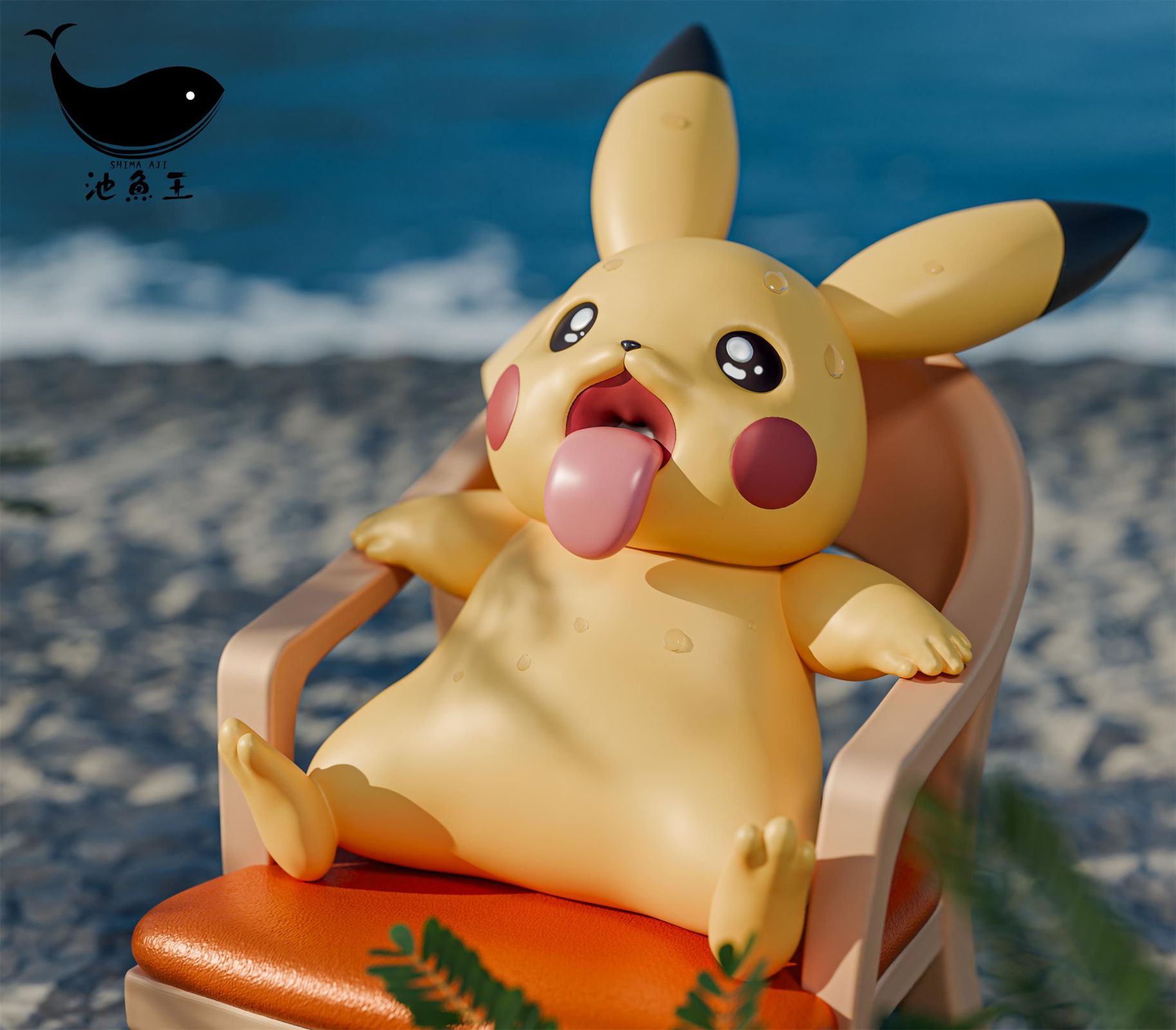 Summer Pikachu - Pokemon