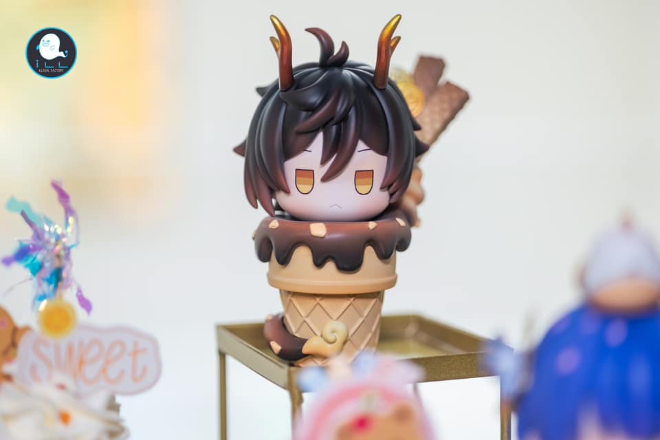 Genshin's Ice Cream ~ Zhongli, Furina, Nahida, Raiden Shogun & Venti