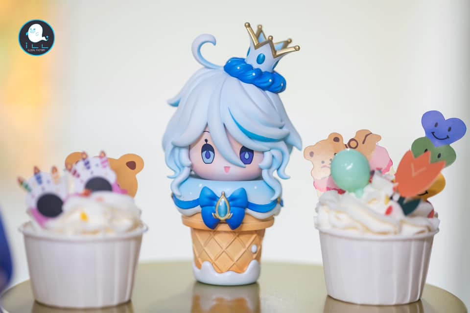 Genshin's Ice Cream ~ Zhongli, Furina, Nahida, Raiden Shogun & Venti